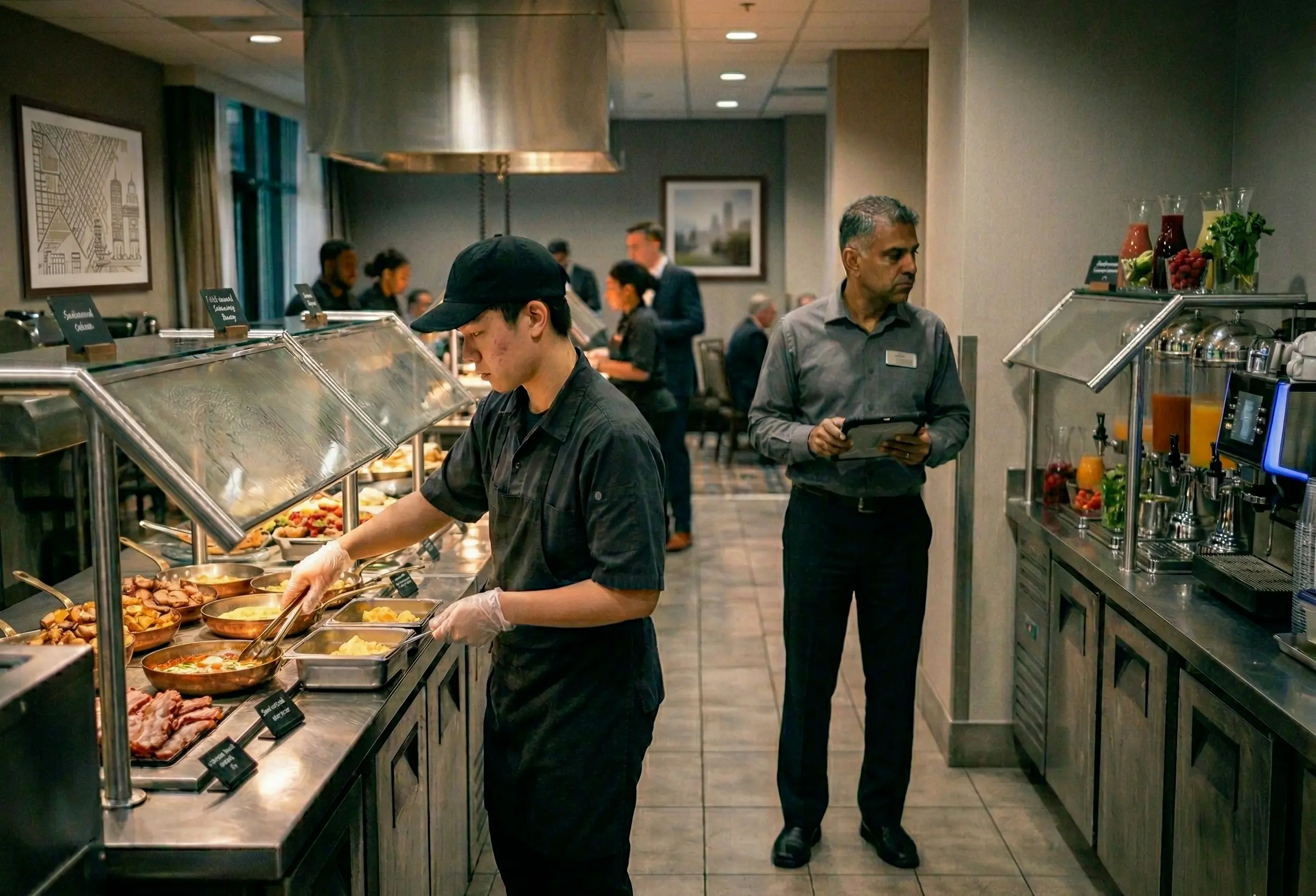 Quality assurance during peak service periods in daily operations