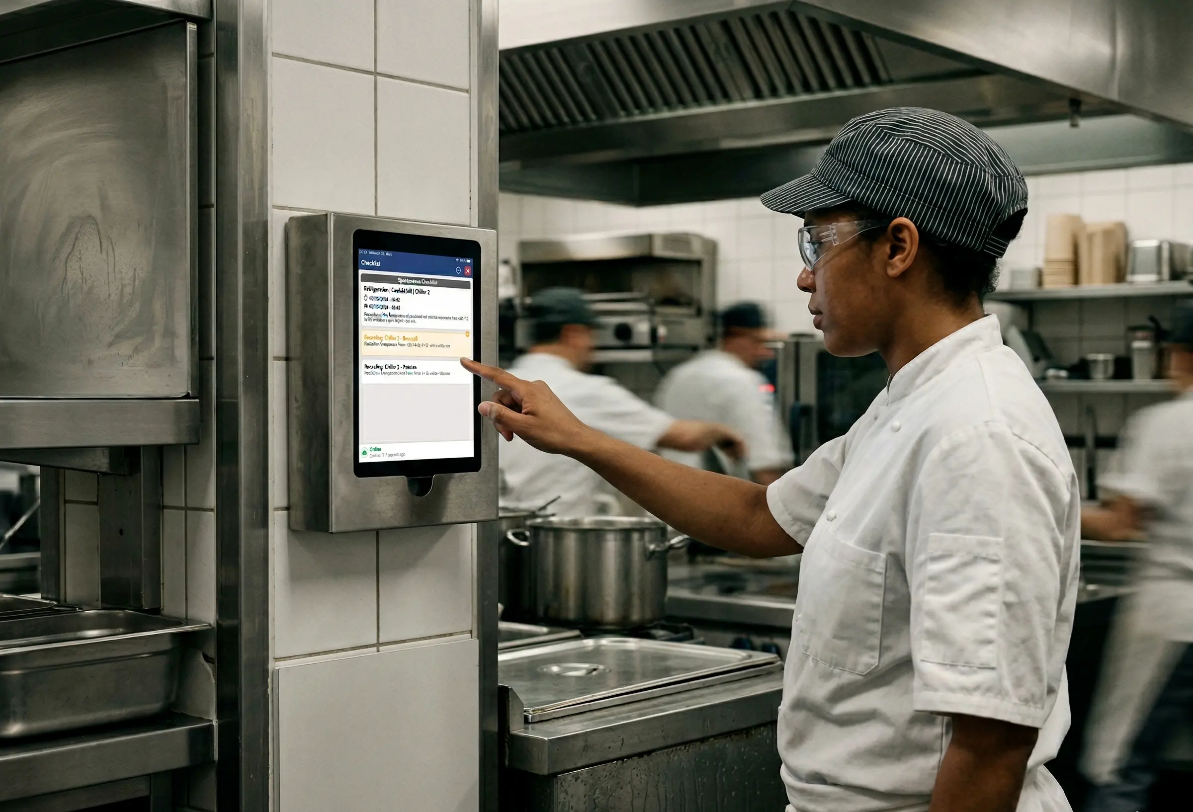 Mobile digital cleaning checklists as HACCP self-controls during site rollout