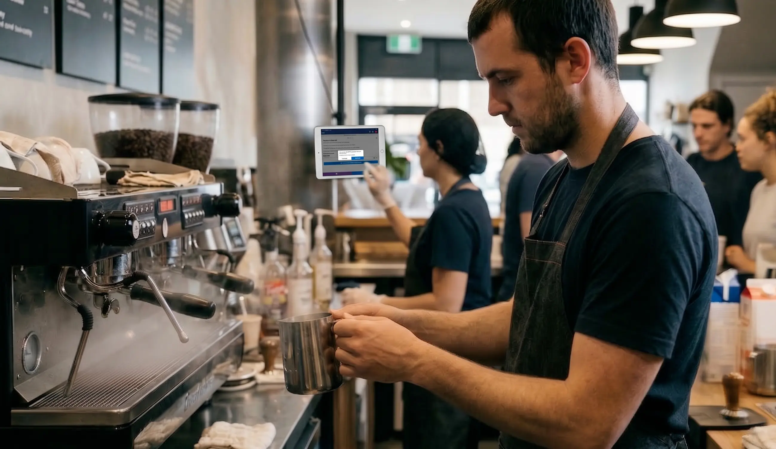Multi-level quality oversight across a chain: responsibilities and escalations in coffee shop operations