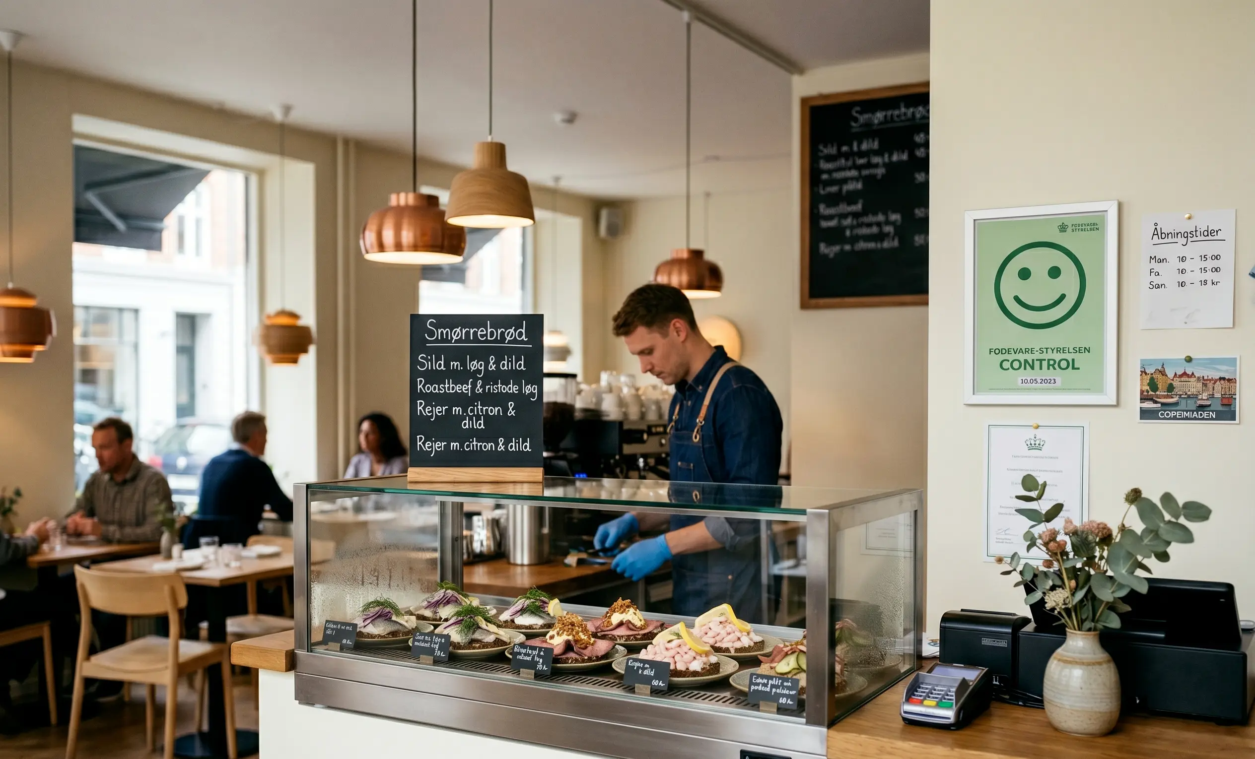Public hygiene rating in the Danish smiley system