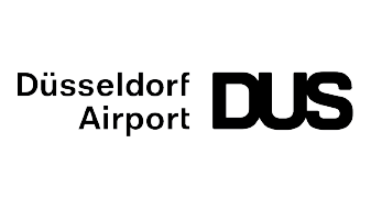 Duesseldorf Airport Logo - Partner von flowtify für digitale Qualitätssicherung.
